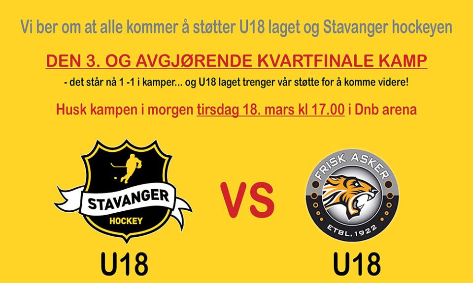 U18 Kvartfinale 3kamp