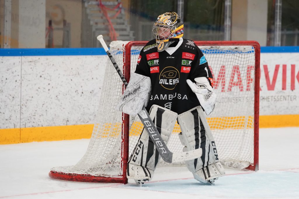 Goalie Oilers Sponsor Thon SFF BATE Gameon Stavanger Hockey XAIT