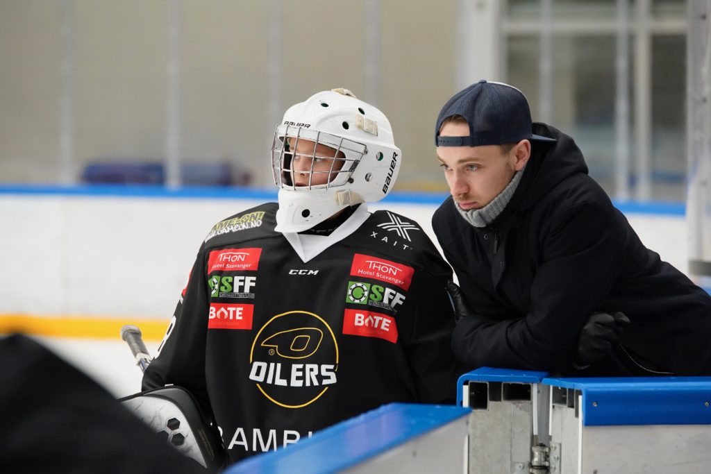 Goalie Trener Oilers Sponsor Thon SFF BATE Gameon Stavanger Hockey