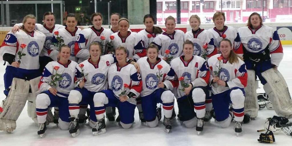 Kvinnelandslaget i Sveits februar 2016 | Foto: Hockey.no